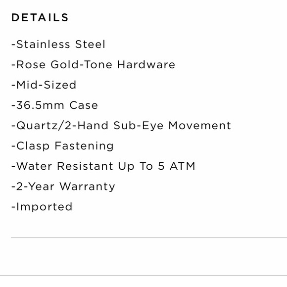 MICHAEL KORS | rose gold watch - Picture 4 of 4